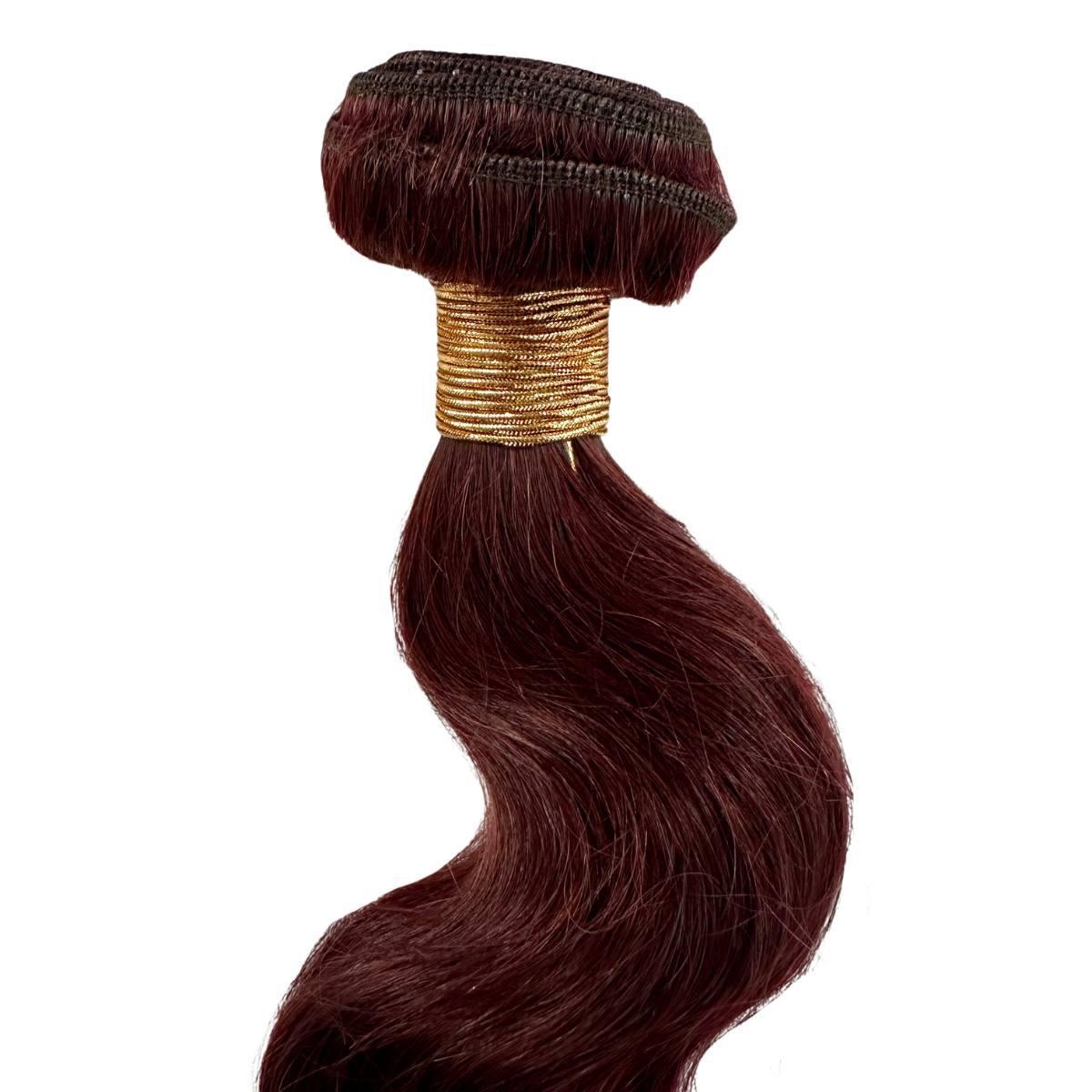 Burgundy Body Wave Human Hair Bundle Deal