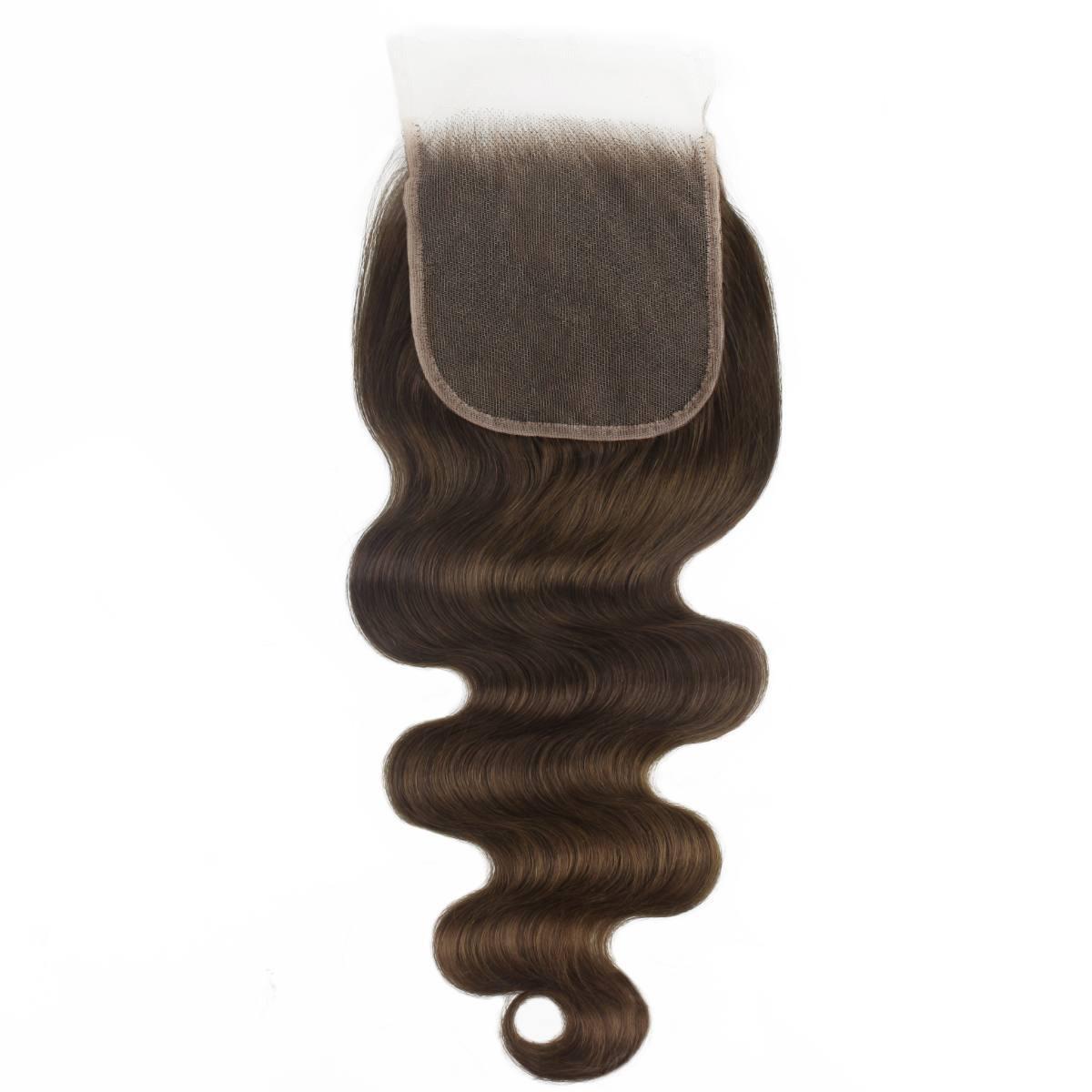 Medium Brown Body Wave 5x5 HD Lace Closure