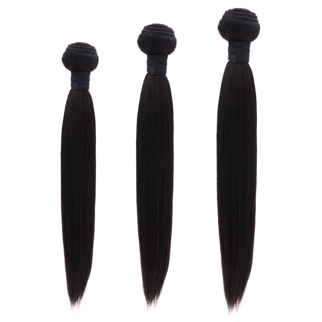 Straight Human Hair Bundle Deal