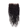 Afro Kinky Curly 4x4 Transparent Lace Closure