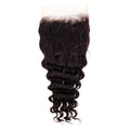 Deep Wave 4x4 Transparent Lace Closure