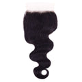 Malaysian Body Wave 4x4 Transparent Lace Closure