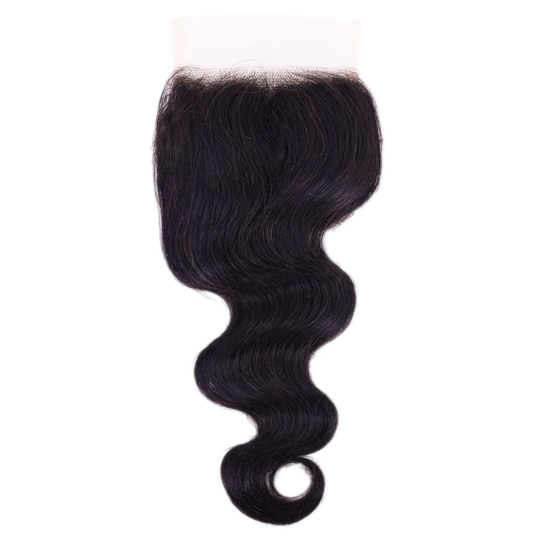 Malaysian Body Wave 4x4 Transparent Lace Closure
