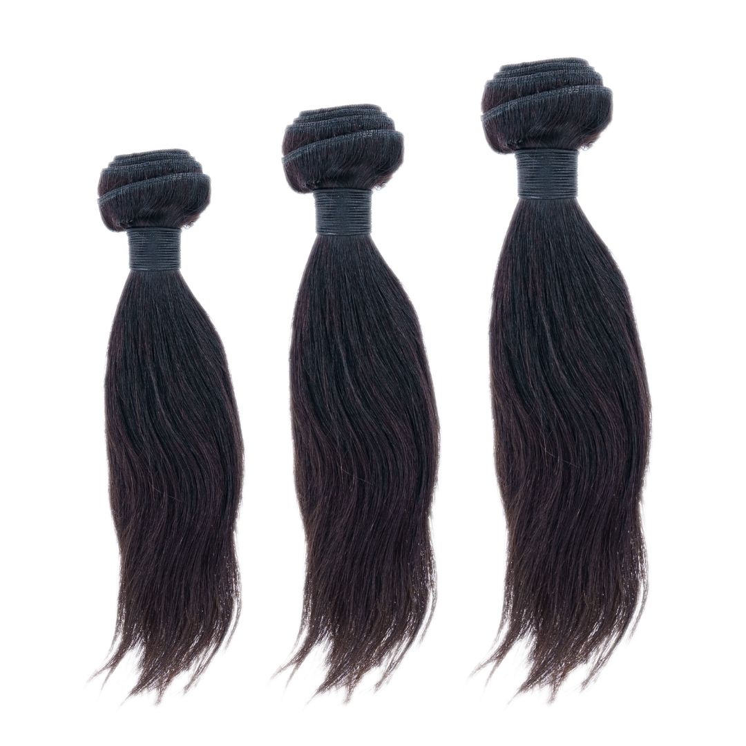 Malaysian Straight Human Hair Bundle Deal