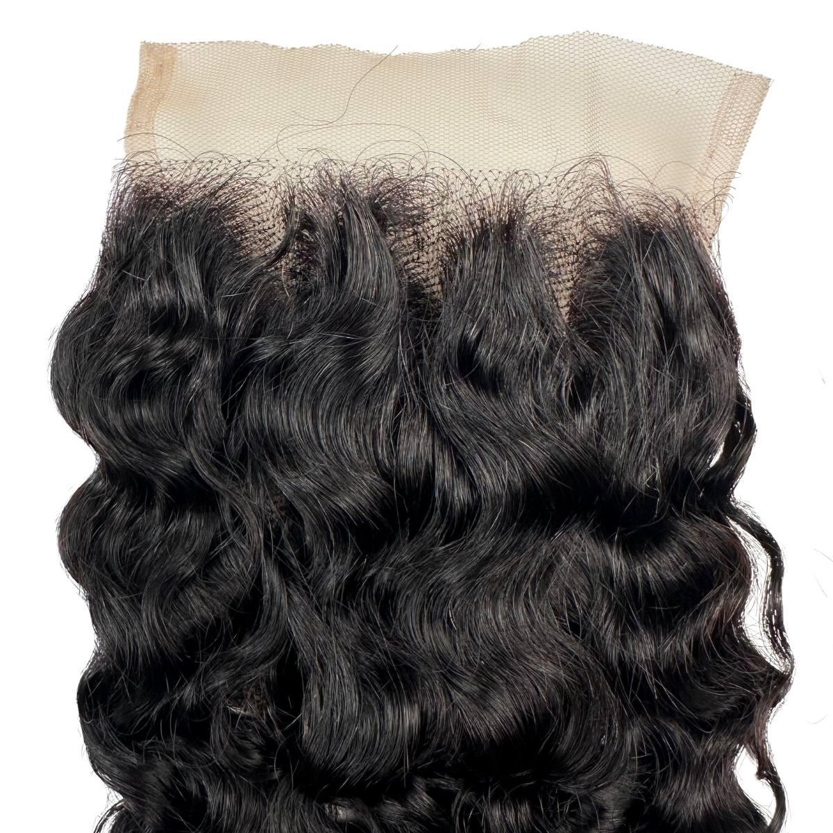 Burmese Curly 4x4 Swiss Lace Closure