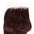 Burgundy Body Wave 5x5 HD Lace Closure